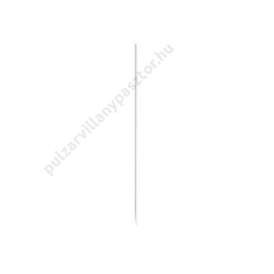 Üvegszálas Villanypásztor tartóoszlop fehér  135cm/10mm 25db/csomag WZ
