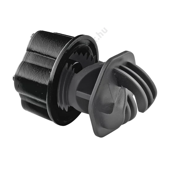 Vario Plus, csavaros oszlopszigetelő, vezetékhez, 10 db/cs, fekete