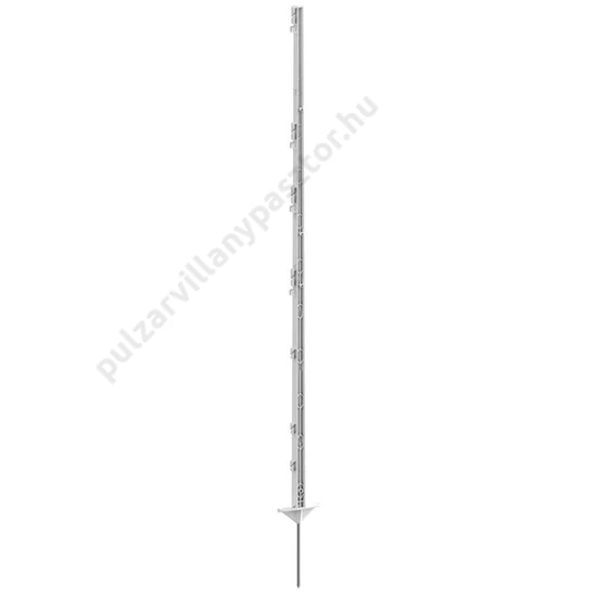 Classic műanyag villanypásztor tartóoszlop, fehér, 156 cm magas, 5 db/cs