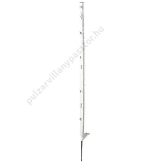 Classic műanyag villanypásztor tartóoszlop, fehér, 105 cm magas, 5 db/cs