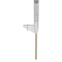 Kép 2/2 - Villanypásztor Tartóoszlop, műanyag, 108cm 5 db/csomag, 44497