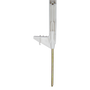 Kép 2/2 - Villanypásztor Tartóoszlop, műanyag, 108cm 5 db/csomag, 44497