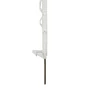 Kép 2/4 - Horizont műanyag oszlop ranger® 138 cm fehér 5 db