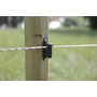 Kép 5/8 - Easy Tape szigetelő, vezetékhez és szalaghoz, felcsavarozható vagy szögelhető, 25 db/cs, fekete